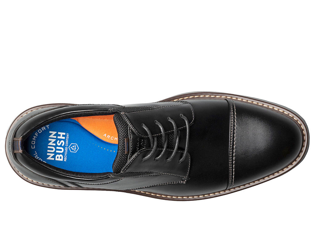Nunn Bush Men's Gates Cap Toe Oxford