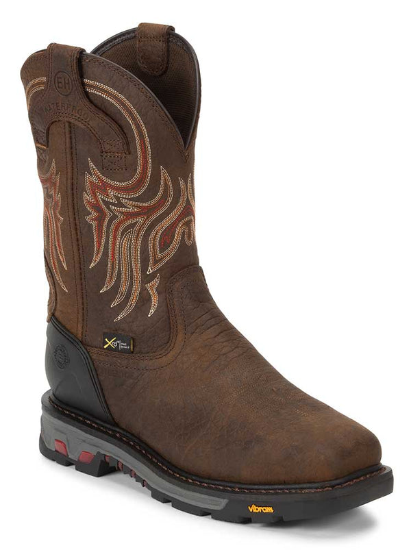 Justin Men's Driscoll 11 Inch Met Guard ST WP Work Boot