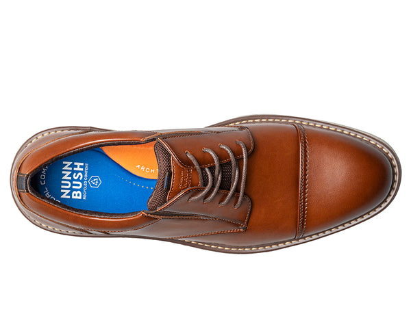 Nunn Bush Men's Gates Cap Toe Oxford