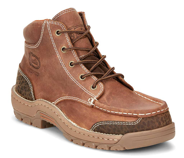Justin Men's Corbett 5 Inch WP Lace-Up Work