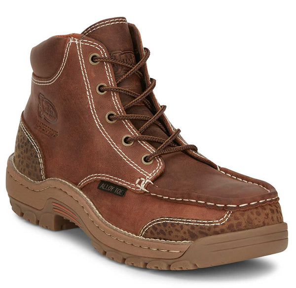 Justin Men's Corbett 5 Inch AT WP Lace Work