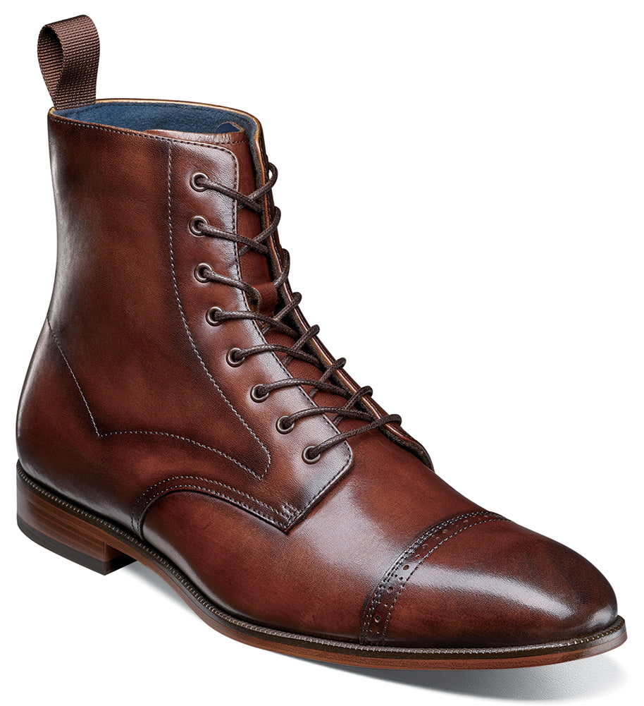 Stacy Adams Men's Henry Cap Toe Lace Up Boot