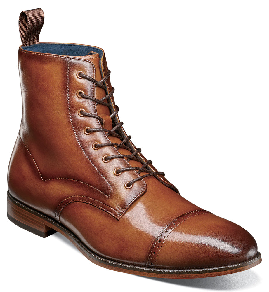 Stacy Adams Men's Henry Cap Toe Lace Up Boot