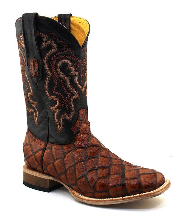 Cowtown Boots Men's Fish Print Boot