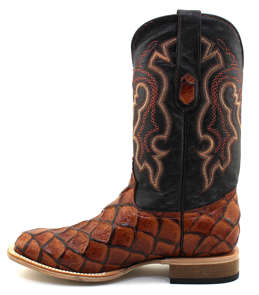 Cowtown Boots Men's Fish Print Boot