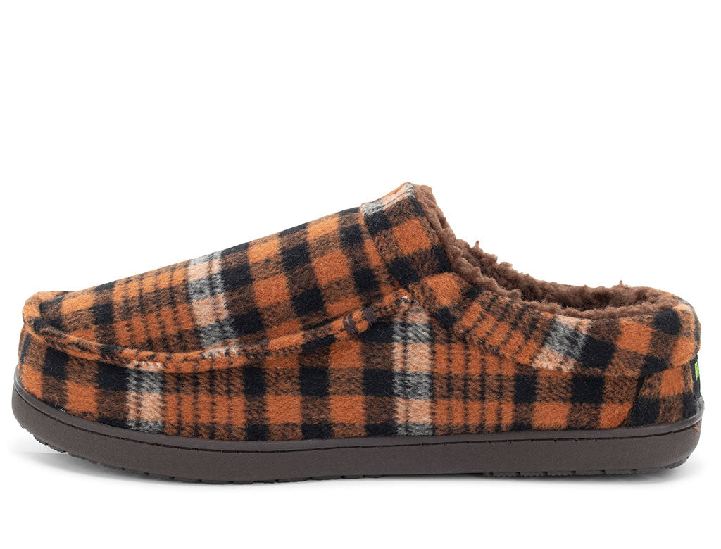 Western Chief Men's Boxer Plaid Slipper