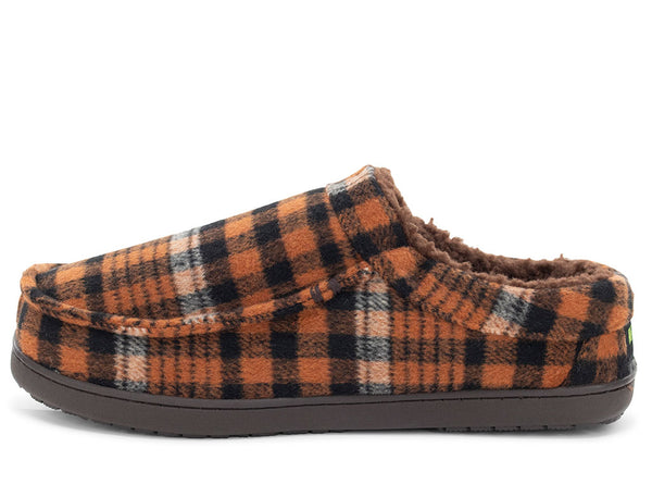 Western Chief Men's Boxer Plaid Slipper