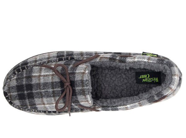 Western Chief Men's Sumner Plaid Slipper