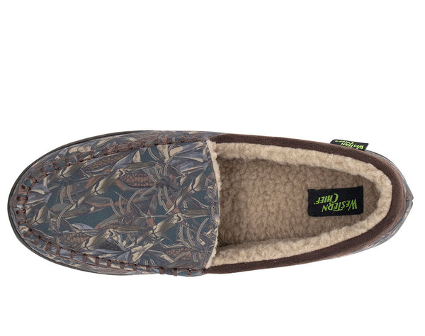 Western Chief Men's Linden Corn Camo Moc Slipper