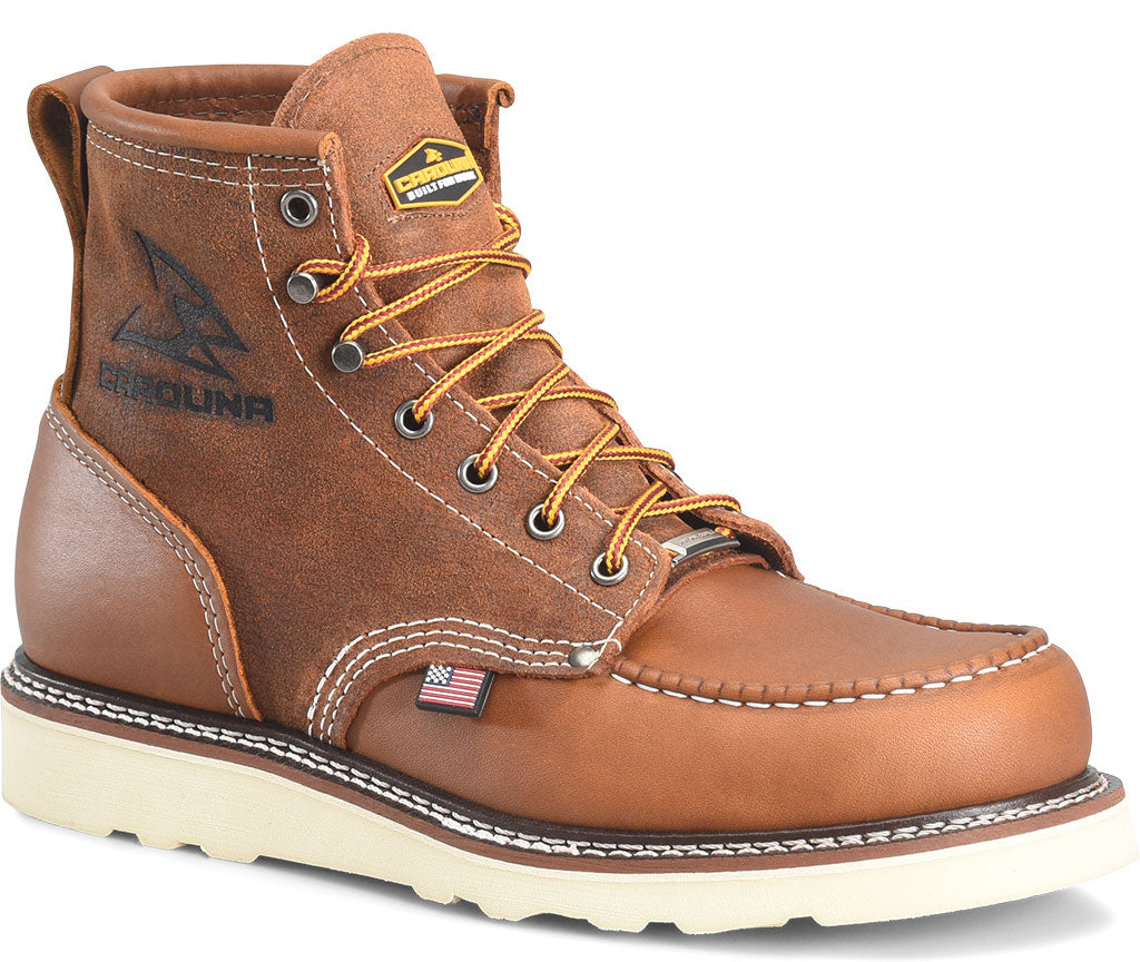 Carolina Men's 6 Inch Amp USA Steel Toe Electrical Hazard
