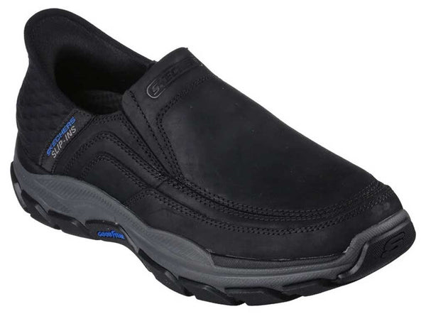 Skechers Men's Slip-Ins Respected Elgin, Size 10.5, Black Skechers Men's Slip-Ins Respected Elgin, Size 10.5, Black