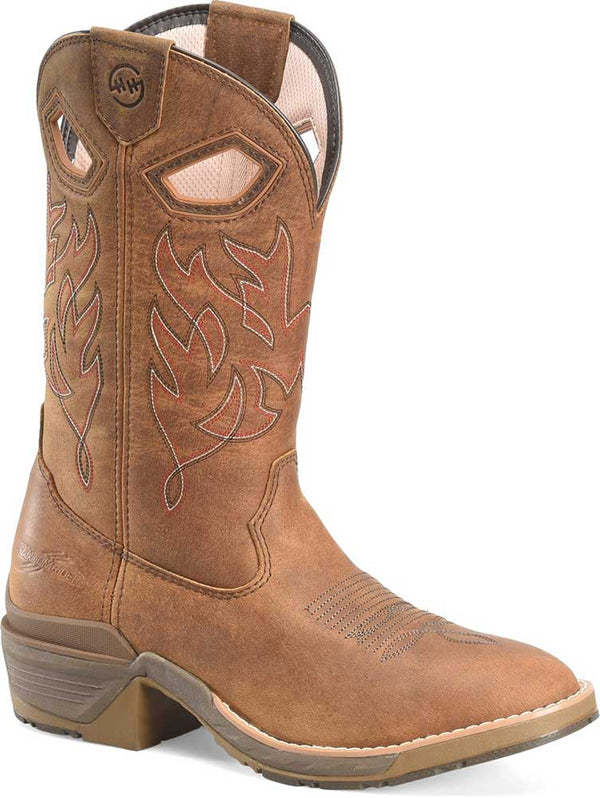 Double-H Boots Men's 12"" U Toe Soft
