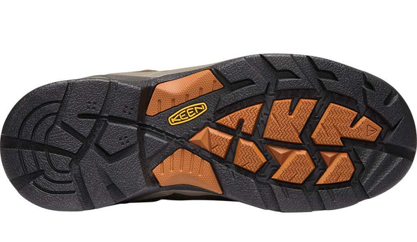 KEEN Utility Men's Detroit XT Mid WP Black Olive Leather Brown