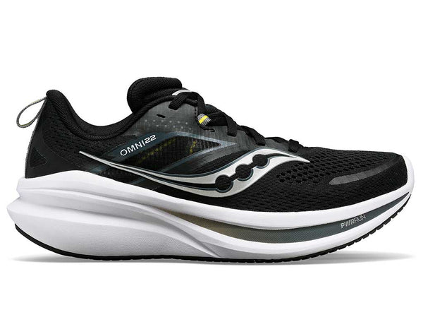 Saucony Men's Omni 22 Black White