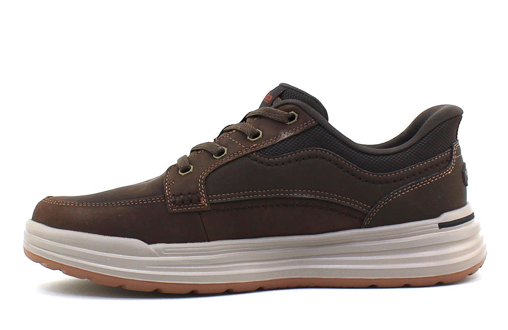 Skechers Men's Slip-Ins Relaxed Fit Sterling Preston Memory Arch Shoes