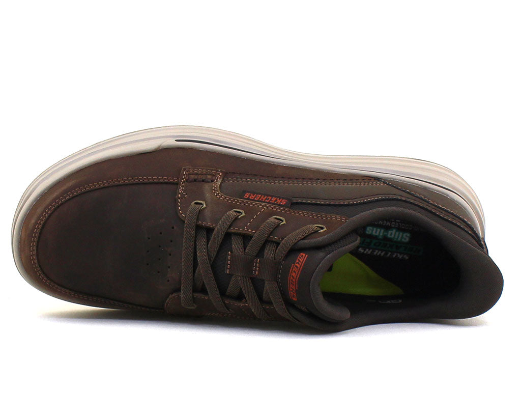 Skechers Men's Slip-Ins Relaxed Fit Sterling Preston Memory Arch Shoes