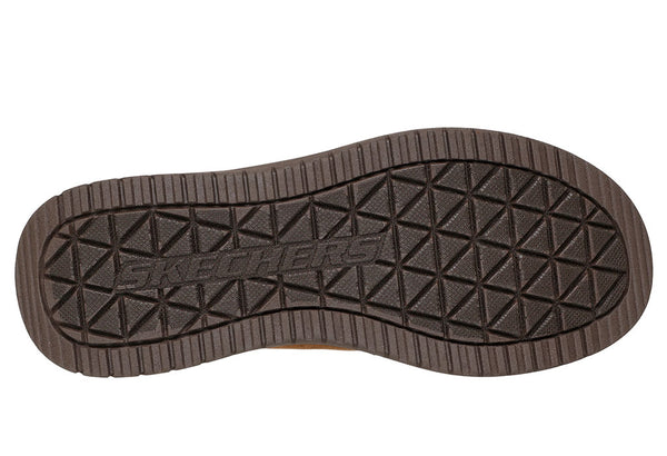 Skechers Men's Slip-Ins Relaxed Fit Murette Scofield Moc Toe Slipper