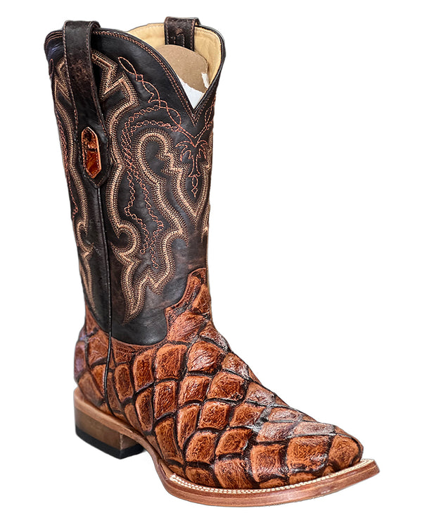 Cowtown Boots Men's Fish Print Boot