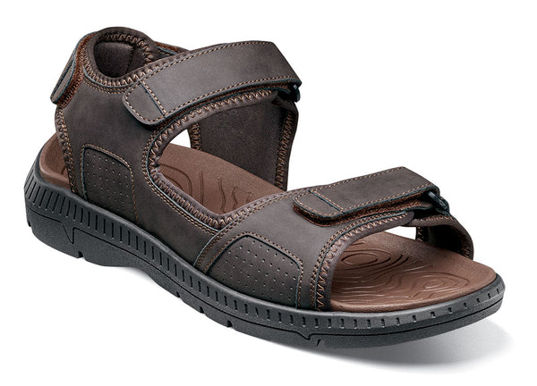 Nunn Bush Men's Laguna Three Strap River Sandal