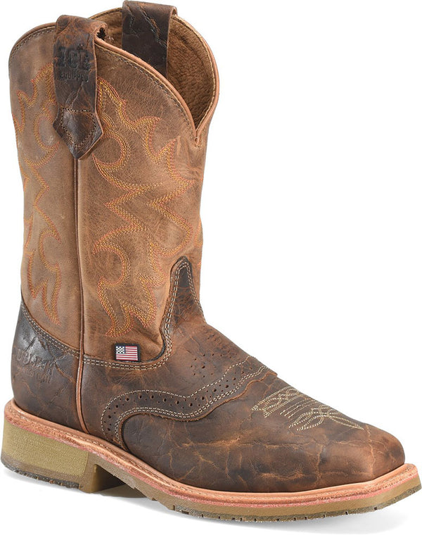 Double-H Boots Men's Baker 11 Inch Union Built ST EH