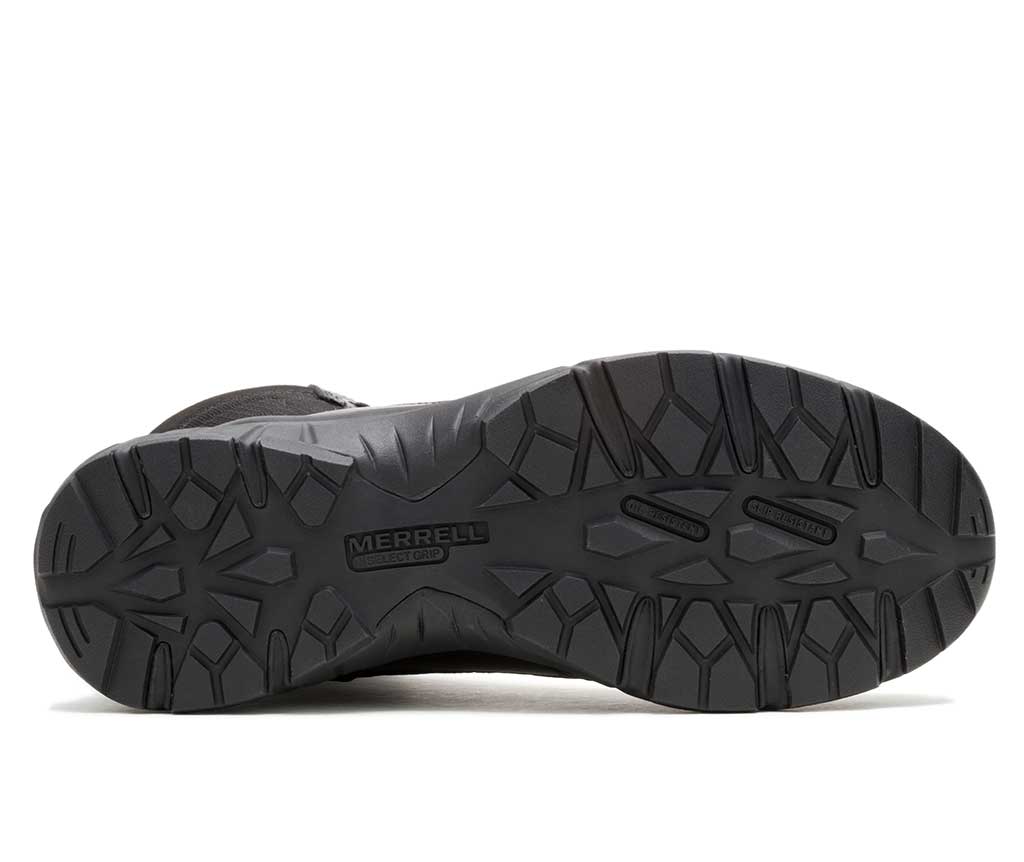 Work Merrell Men's Fullbench 8 Inch Tactical Zip Waterproof Carbon Toe
