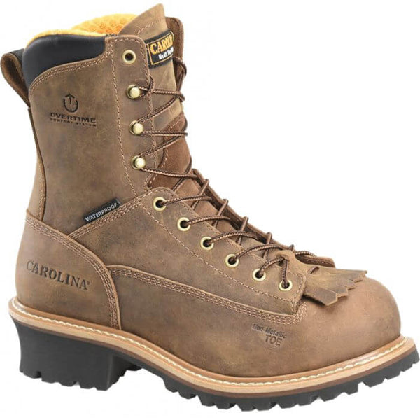 Carolina Men's 8 Inch Lace-to-Toe WP CT Logger