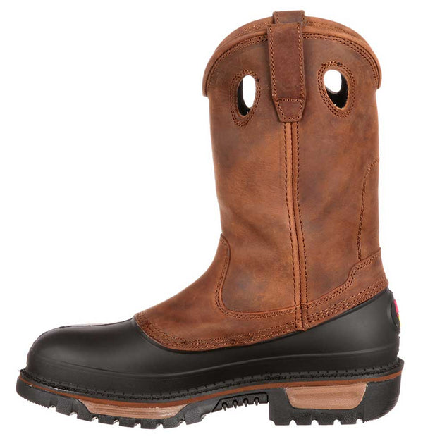 Georgia Boot Men's Muddog Steel Toe Waterproof Wellington