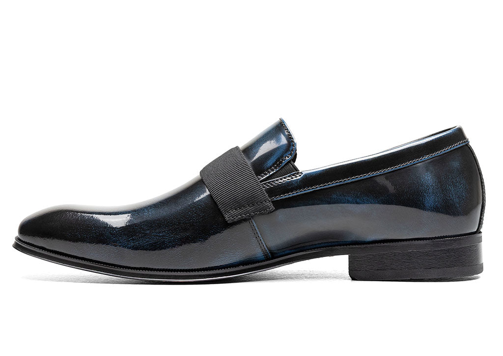 Florsheim Men's Tux Plain Toe Strap Slip-On Loafer