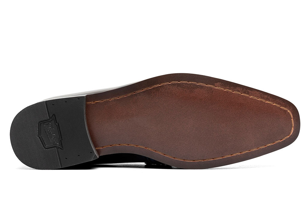 Florsheim Men's Tux Plain Toe Strap Slip-On Loafer