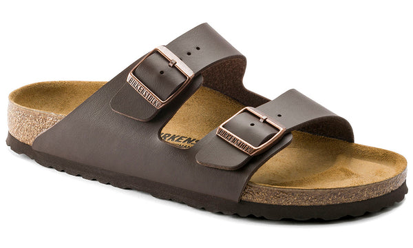 Birkenstock Men's Arizona Brown Birko-Flor