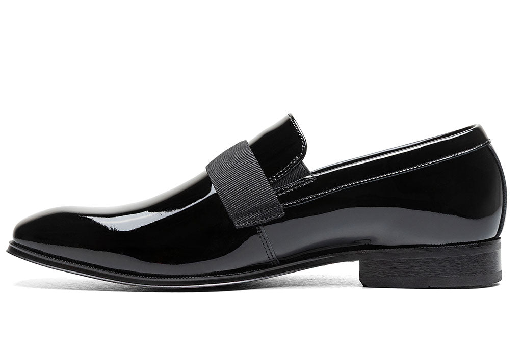 Florsheim Men's Tux Plain Toe Strap Slip-On Loafer