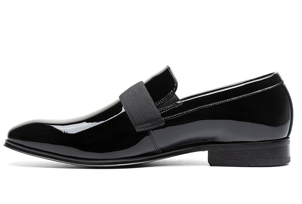 Florsheim Men's Tux Plain Toe Strap Slip-On Loafer