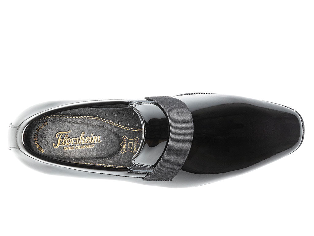 Florsheim Men's Tux Plain Toe Strap Slip-On Loafer