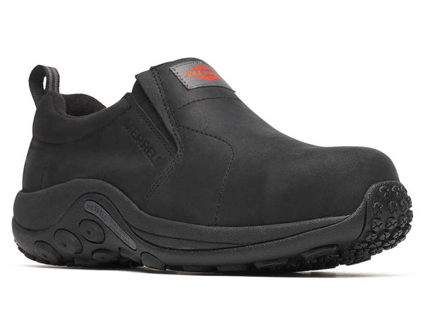 Merrell Men's Jungle Moc Leather Hi-Vis Carbon Toe Waterproof Shoe