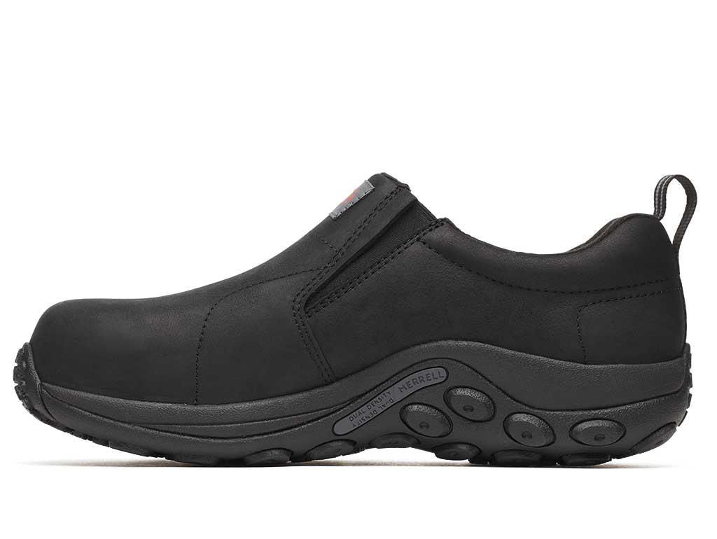Merrell Men's Jungle Moc Leather Hi-Vis Carbon Toe Waterproof Shoe