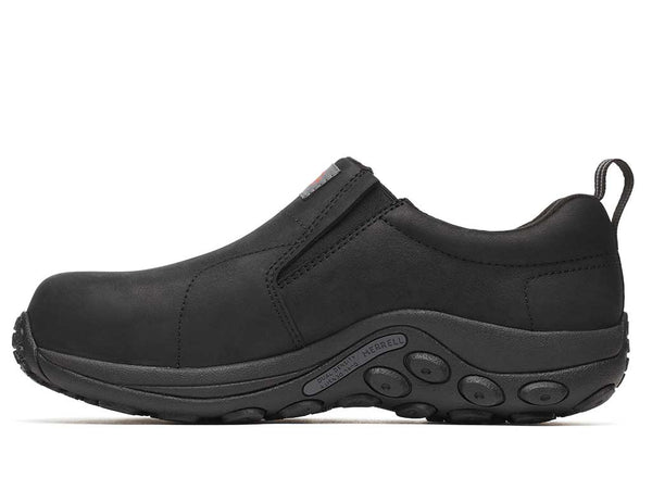 Merrell Men's Jungle Moc Leather Hi-Vis Carbon Toe Waterproof Shoe