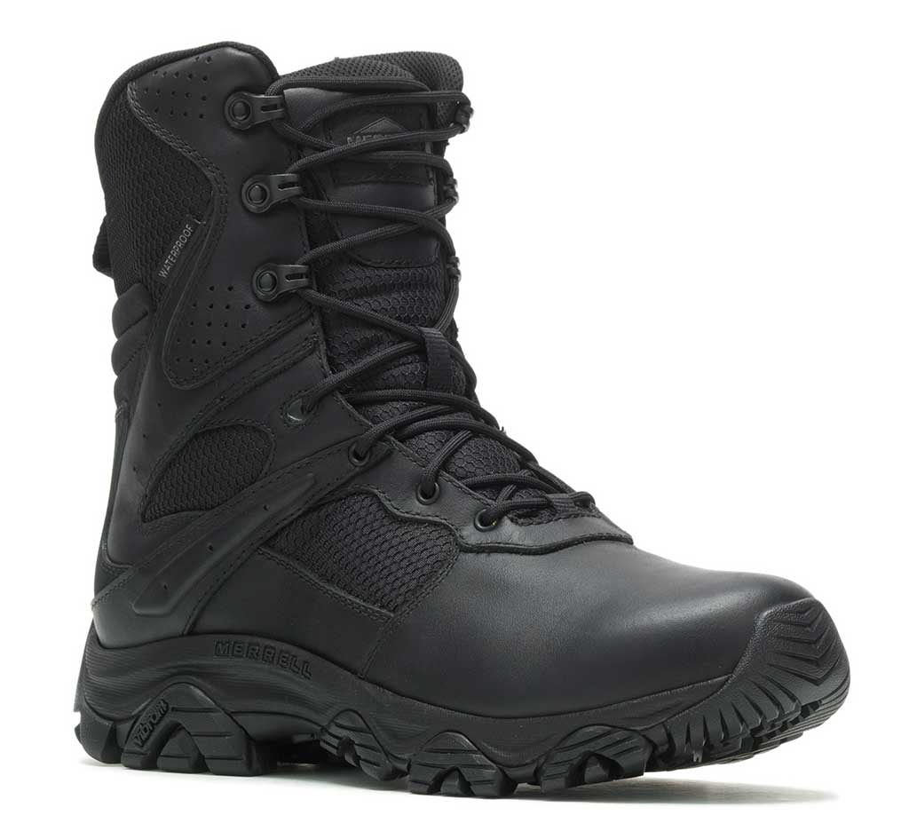 Merrell Men's Moab 3 8 Inch Tactical Response Zip Waterproof Boot