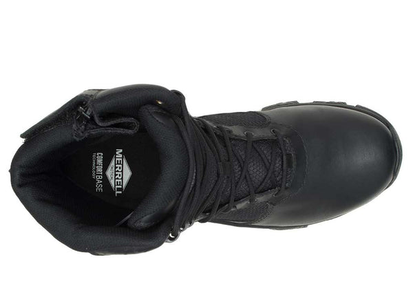 Merrell Men's Moab 3 8 Inch Tactical Response Zip Waterproof Boot