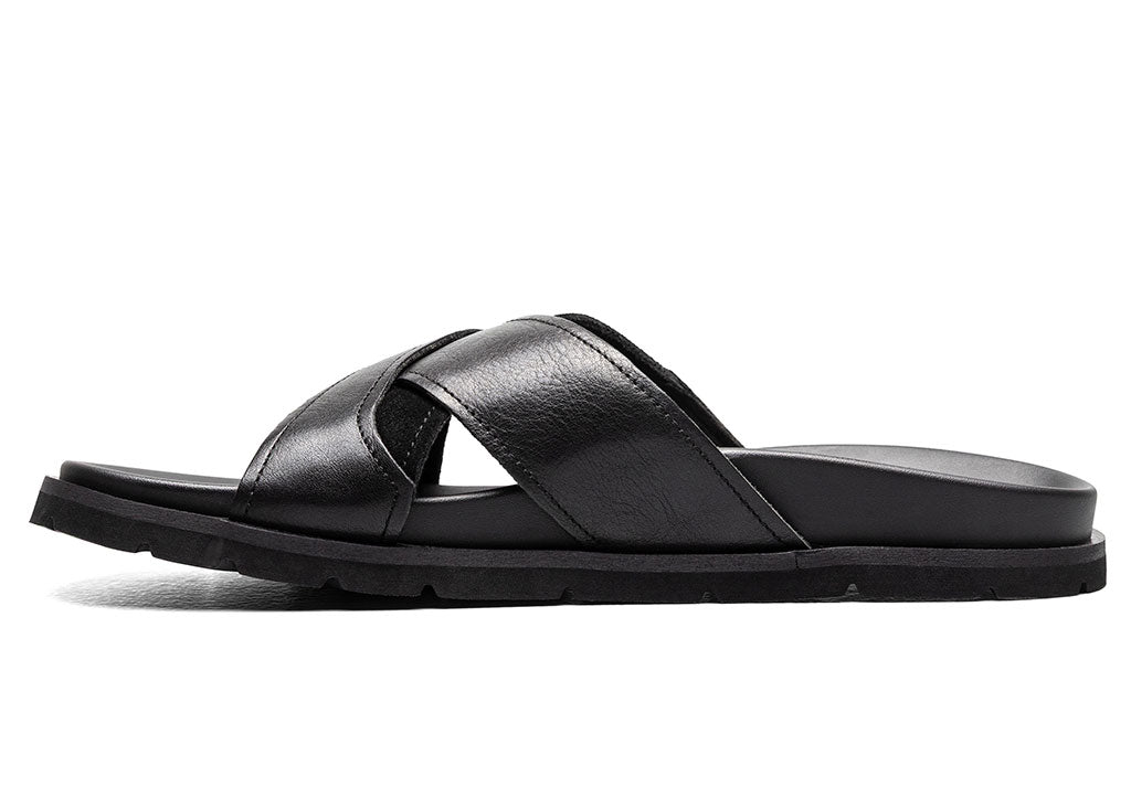 Florsheim Men's Bayside Cross Strap Slide Sandal