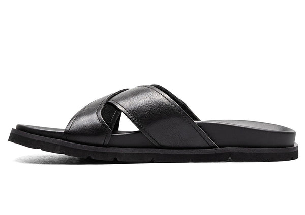 Florsheim Men's Bayside Cross Strap Slide Sandal