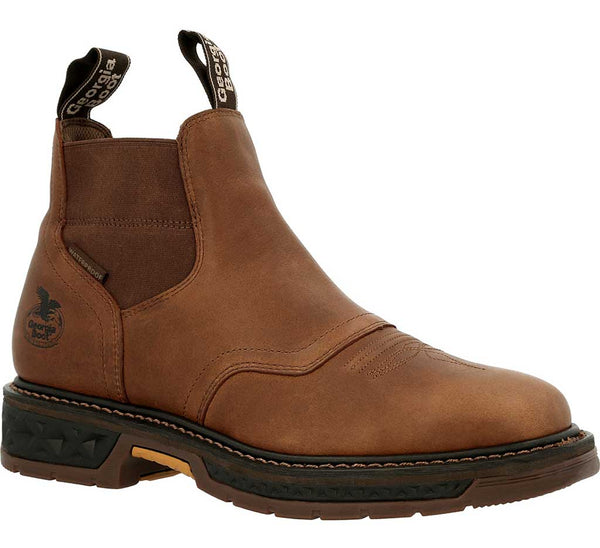Georgia Boot Men's Carbo-Tec LT WP Chelsea Brown
