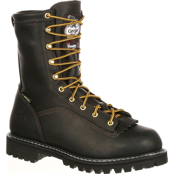 Georgia Boot Men's 8 Inch WP Lace-To-Toe Gore-Tex 200G Insulated