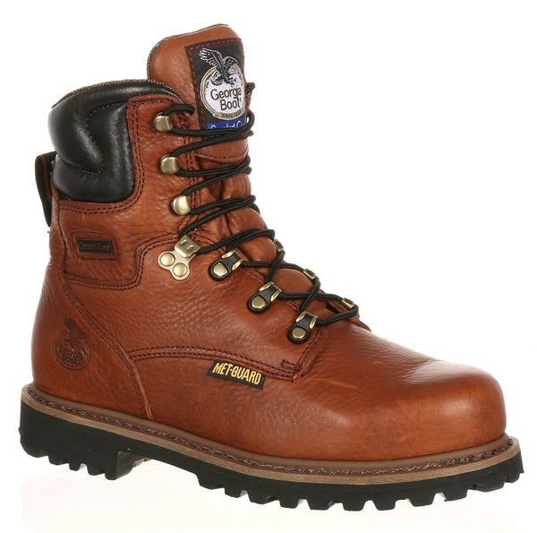 Georgia Boot Men's 8 Inch ST Hammer Internal Metatarsal