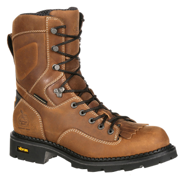 Georgia Boot Men's 8 Inch CT WP Comfort Core Logger