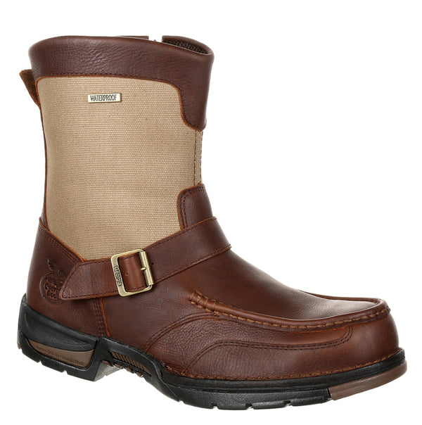 Georgia Boot Men's 8 Inch WP Side-Zip Athens