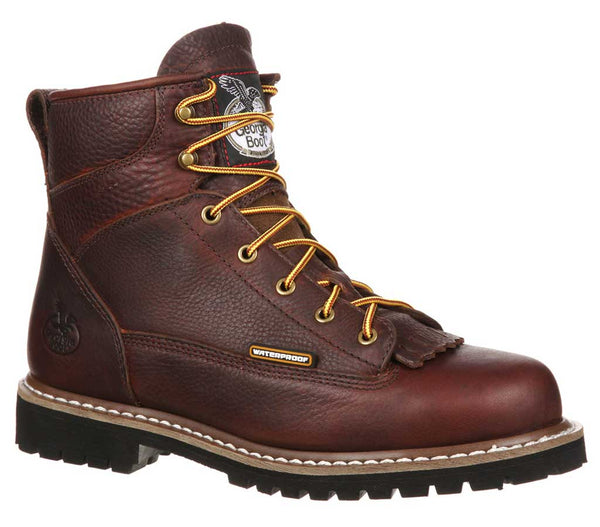 Georgia Boot Men's 6 Inch WP Lace-To-Toe