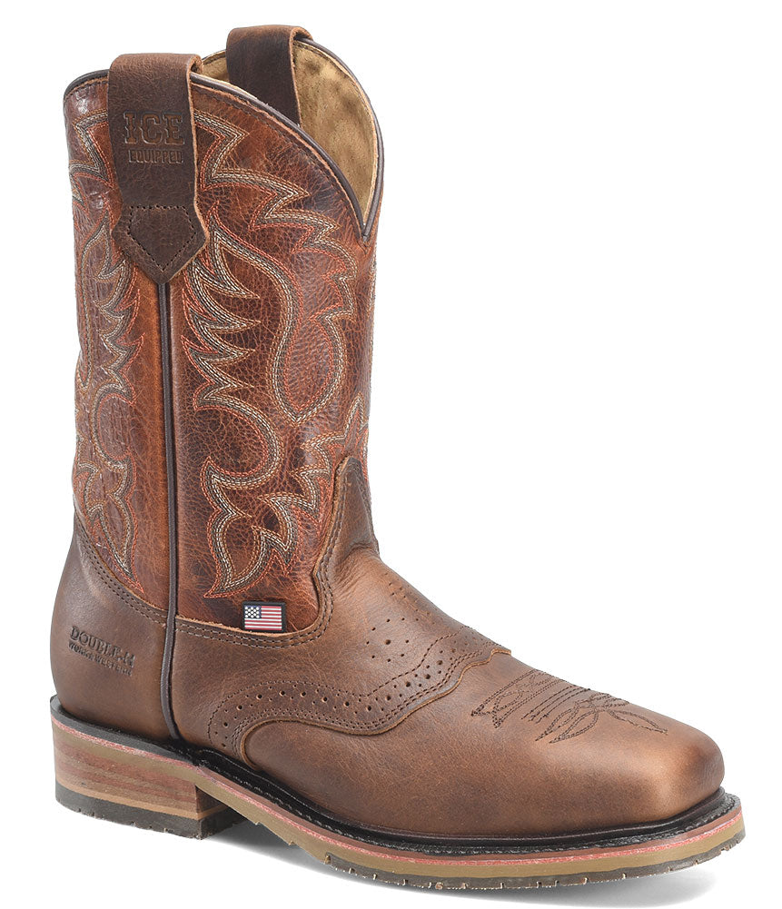 Double-H Boots Men's Cody 11 Inch Steel Toe Union Built Work Boot