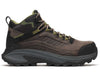 Work Merrell Men's Moab Speed 2 Mid Waterproof Carbon Toe Boot