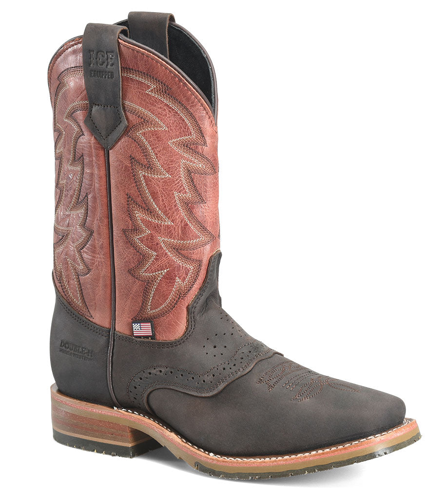 Double-H Boots Men's Young 11 Inch Union Built Work Boot