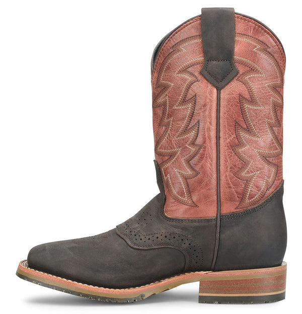 Double-H Boots Men's Young Steel Toe 11 Inch Union Built Work Boot